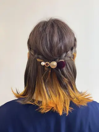 カラー nao*c北大和店 スタイリスト担当のヘアスタイル