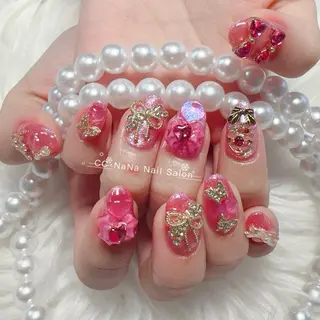 ネイル 💎CC・NaNa 韓国風ネイル🌙Cのネイルデザイン