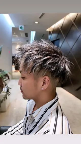 カラー メンズ メンズ専門　井藤 雅也のヘアスタイル