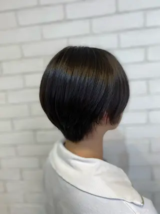 ショート ヨシダ フミノリのヘアスタイル