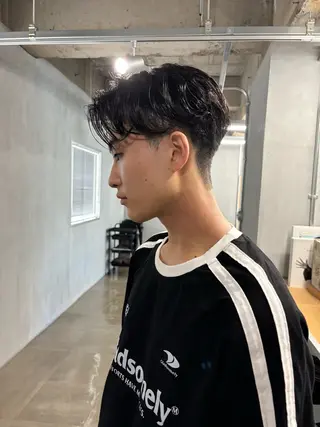 メンズ メンズ/ダブルカラー /パーマ/来栖慧💈のヘアスタイル