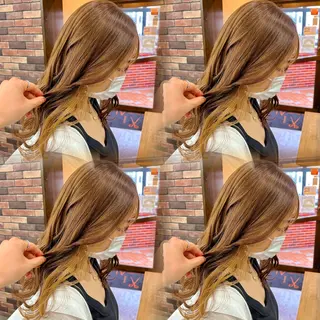 カラー 【艶髪】💐韓国風× 透明感💐深江裕稀のヘアスタイル