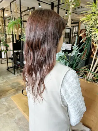 セミロング FERIA桃山台🍑 𝕄𝕖𝕘𝕦のヘアスタイル