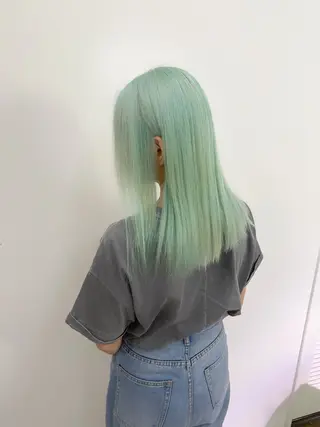 ロング カラー かわさき ともやのヘアスタイル