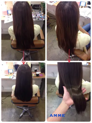 セミロング カラー 💎髪質改善💎 デザイナーshinのヘアスタイル