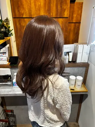 ロング 平澤 梓のヘアスタイル