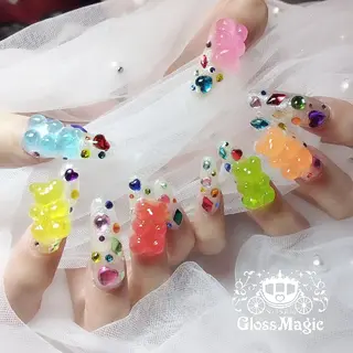 ネイル あ きのネイルデザイン