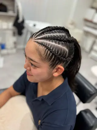 ヘアアレンジ ヘアメ/着付け 清水玲歌のヘアスタイル