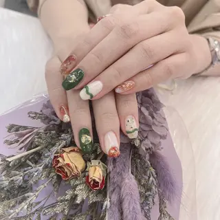 ネイル 🦋ネイルサロン ブラン🌈ゆりのネイルデザイン