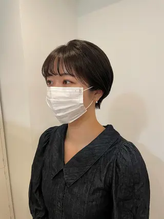 ショート 大迫 江梨のヘアスタイル