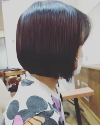 ショート GR 髪質改善トリートメント×ヘッドスパ【ジーアール】所属・🌺中村🌺毎日楽し くなる髪をご提案✨のヘアスタイル
