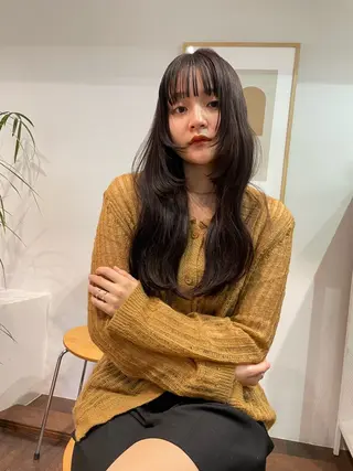 ロング カラー レイヤーカット🎀 kanaのヘアスタイル