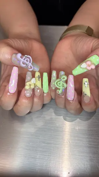 ネイル 👽個性派ネイル🎀 komachiのマツエク・マツパデザイン