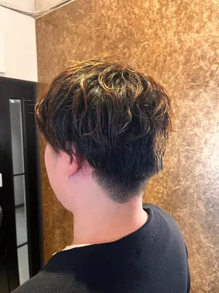 パーマ メンズ 大石 藍のヘアスタイル