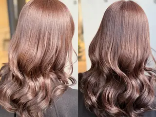 ミディアム カラー 艶髪✨　徳丸 瞭のヘアスタイル