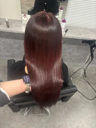 ロング りあん/ 越谷/パーマのヘアスタイル