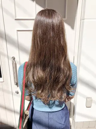 セミロング カラー 🫟Blanco🫟 Color&Careのヘアスタイル