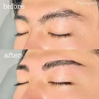 メンズ アイブロウ sara 🌙のマツエク・マツパデザイン