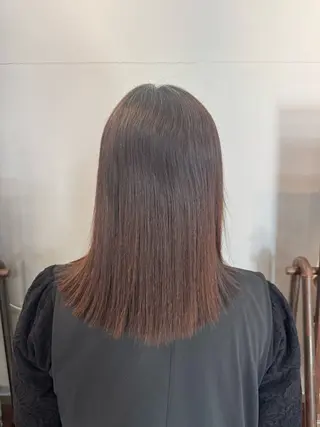 セミロング 梶原 悠矢のヘアスタイル