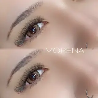 マツエク・マツパ 小顔eyelash MORENAのマツエク・マツパデザイン