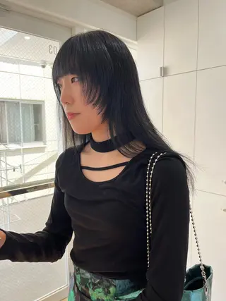 セミロング stylist ◎RUKI.のヘアスタイル