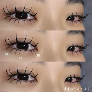 マツエク・マツパ ‪‪💗YAJIMA RIO💗のマツエク・マツパデザイン