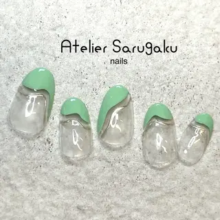 ミディアム sususu. shiomiのネイルデザイン