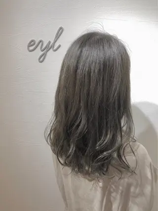 セミロング カラー eyl〜エイル〜所属・💎赤み消しカラー 特化型デザイナー💎のヘアスタイル