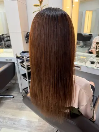 ロング パーマ ヘアーサロンソシエ所属・天王寺美容室/ yuiのヘアスタイル