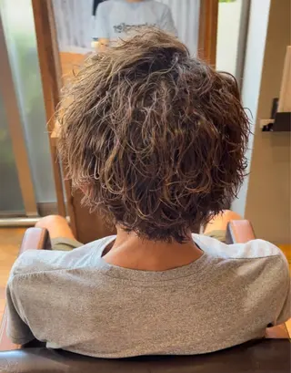 パーマ メンズ CUORE HAIR ange水戸所属・🌟パーマリスト 鈴木雄大🌟のヘアスタイル