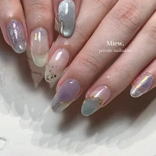 ネイル Mina🫧 【Miew.】のネイルデザイン