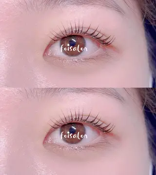 マツエク・マツパ foisalon 新宿西口店のマツエク・マツパデザイン