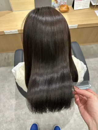 ミディアム 透明感🫧/ブリーチ /永田　汰伊智のヘアスタイル