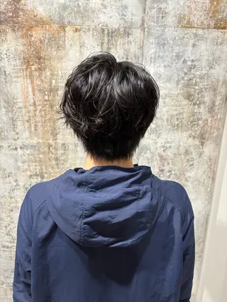 ショート パーマ 【お洒落パーマ】 Elme　肥塚康汰郎のヘアスタイル