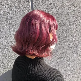 カラー 中村 美保のヘアスタイル