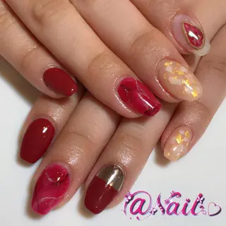 ネイル 小尾 栞のネイルデザイン