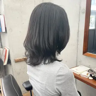 ミディアム ✂︎ウルフ・ショート ✂︎MIKUNIのヘアスタイル
