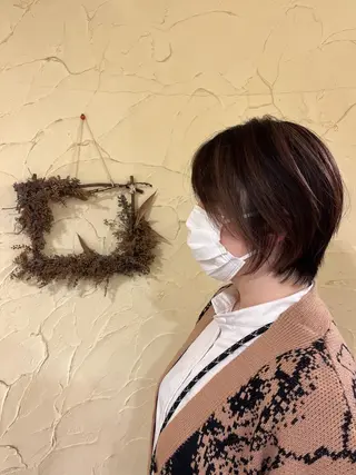 ショート 柘植 雅大のヘアスタイル