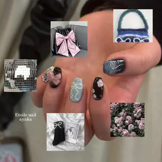 ネイル etoile 大垣店 𝑨𝒚𝒂𝒌𝒂のネイルデザイン