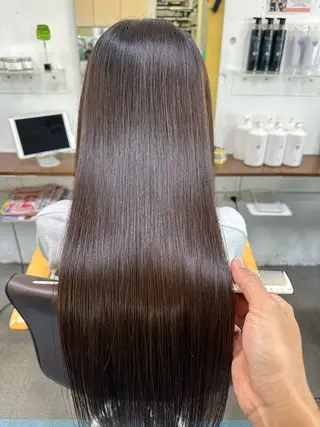 ロング 【髪質改善】に特化 オリーブオイルクラブのヘアスタイル