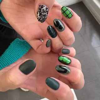 ミディアム emunail maiのネイルデザイン