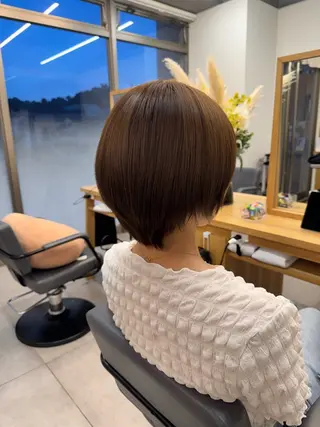 カラー うるツヤカラー💖 なるみももかのヘアスタイル