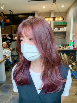 ミディアム Welila by haku所属・Yuuki ウェリラバイハクのヘアスタイル