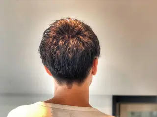 ショート カラー パーマ メンズ 美髪矯正 Rioのヘアスタイル