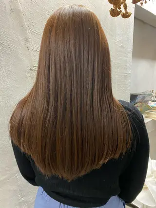 ロング カラー お任せヘア☘️☘️ 及川渚のヘアスタイル