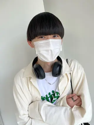 ミディアム 【代表】 辻龍樹のヘアスタイル