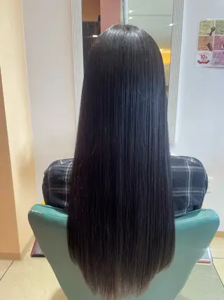 ロング カラー 透明感カラー/ くびれヘア/ユウユのヘアスタイル