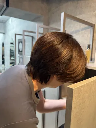 ショート カラー 表参道/中明度カラー /レイヤー/Youのヘアスタイル