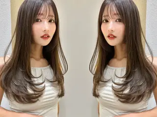 ロング カラー ショート/ボブ 岡田洸太のヘアスタイル