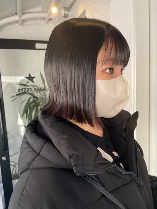 ミディアム カラー 🤎渋谷髪質改善 ｜mei🤎のヘアスタイル